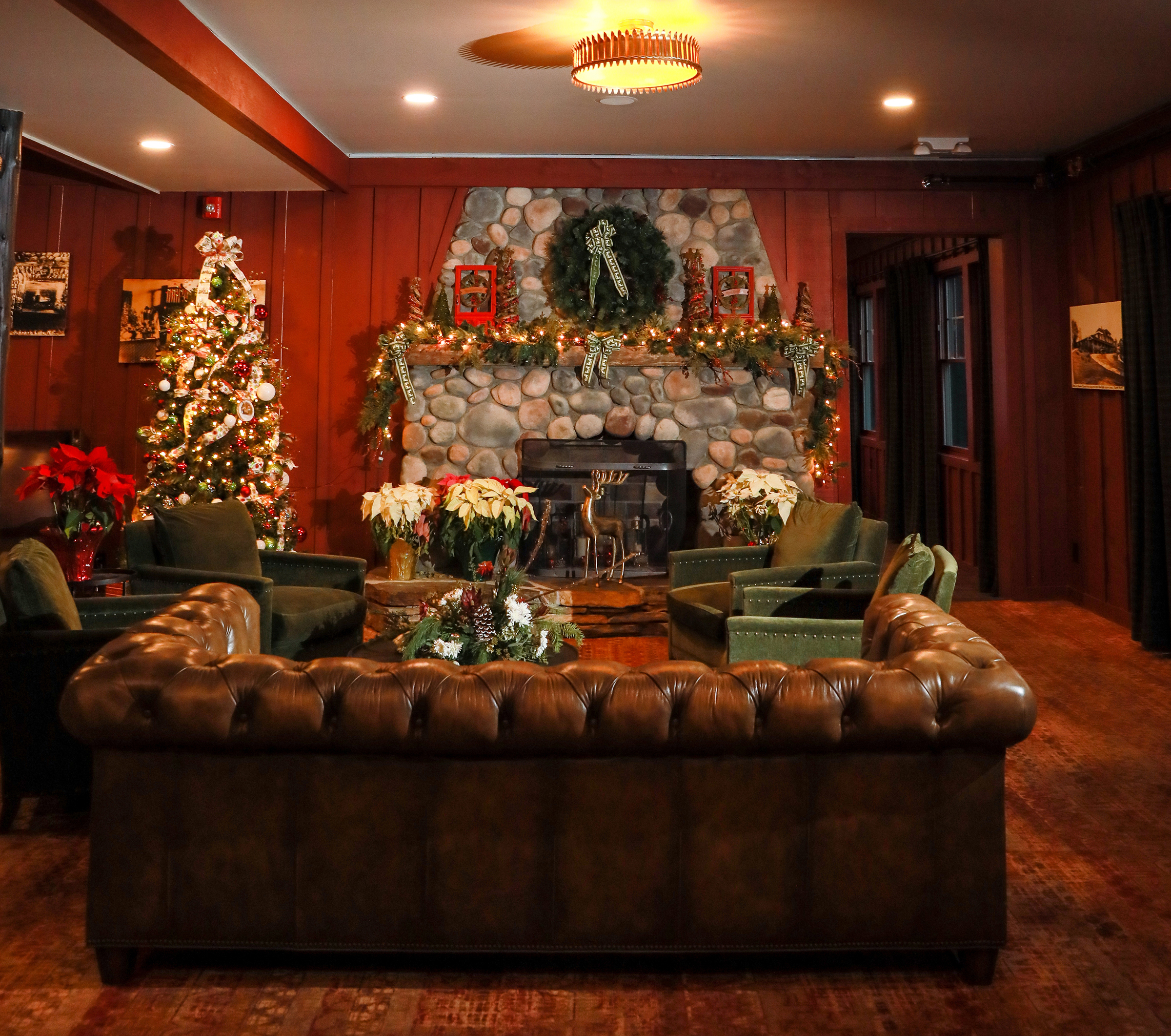 It's A Winter Wonderland At The Lodge At Schroon Lake 