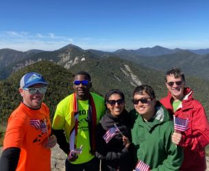 Group at Top of Mountain