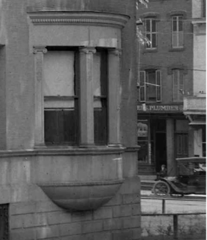 Saratoga Baths Window